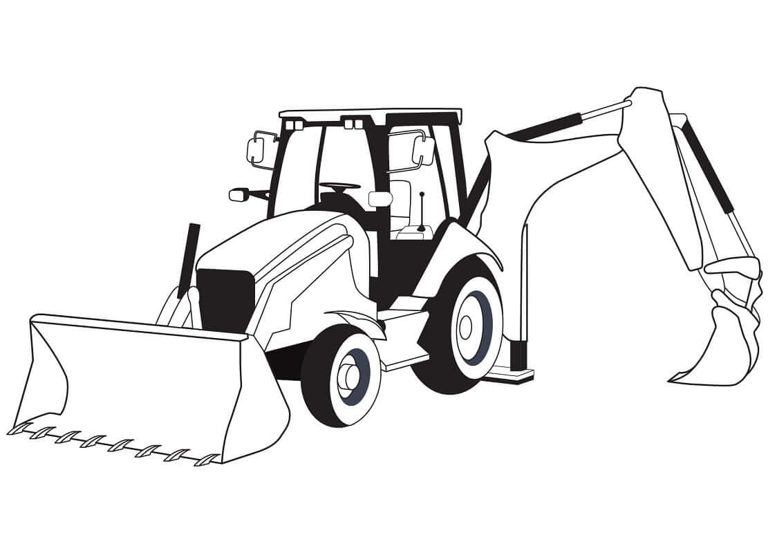 Pemuat Backhoe