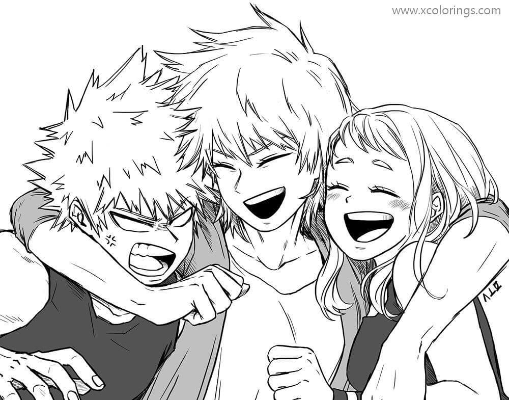 Bakugou Katsuki Dan Teman-teman