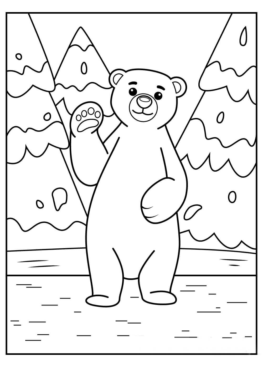 Beruang Kutub Menyapa