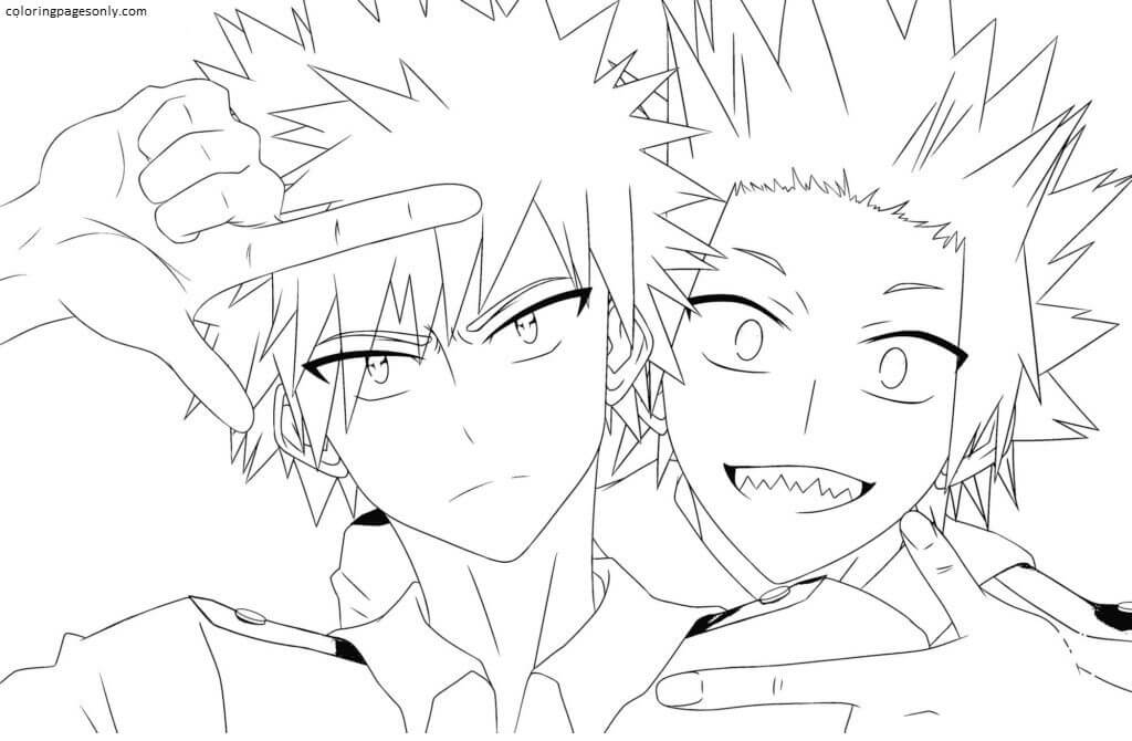 Eijiro Kirishima Dan Katsuki