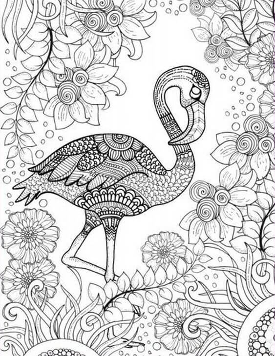 Flamingo Mandala