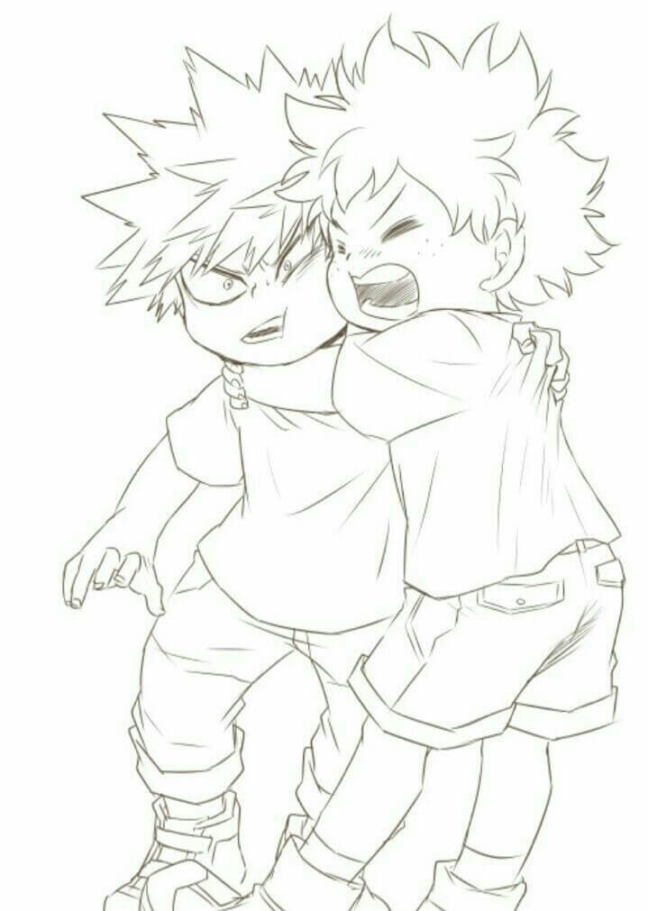 Anak Bakugou Katsuki dan Midoriya Izuku
