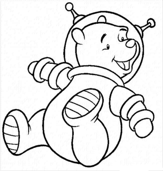Astronot Beruang Pooh