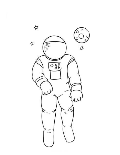 A adalah untuk Astronot