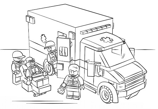 Ambulans Lego