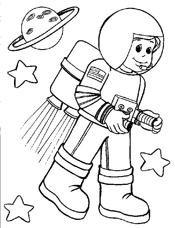 Astronot, Planet dan Bintang