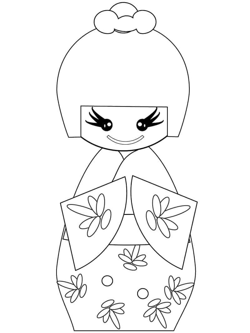 Boneka Kokeshi
