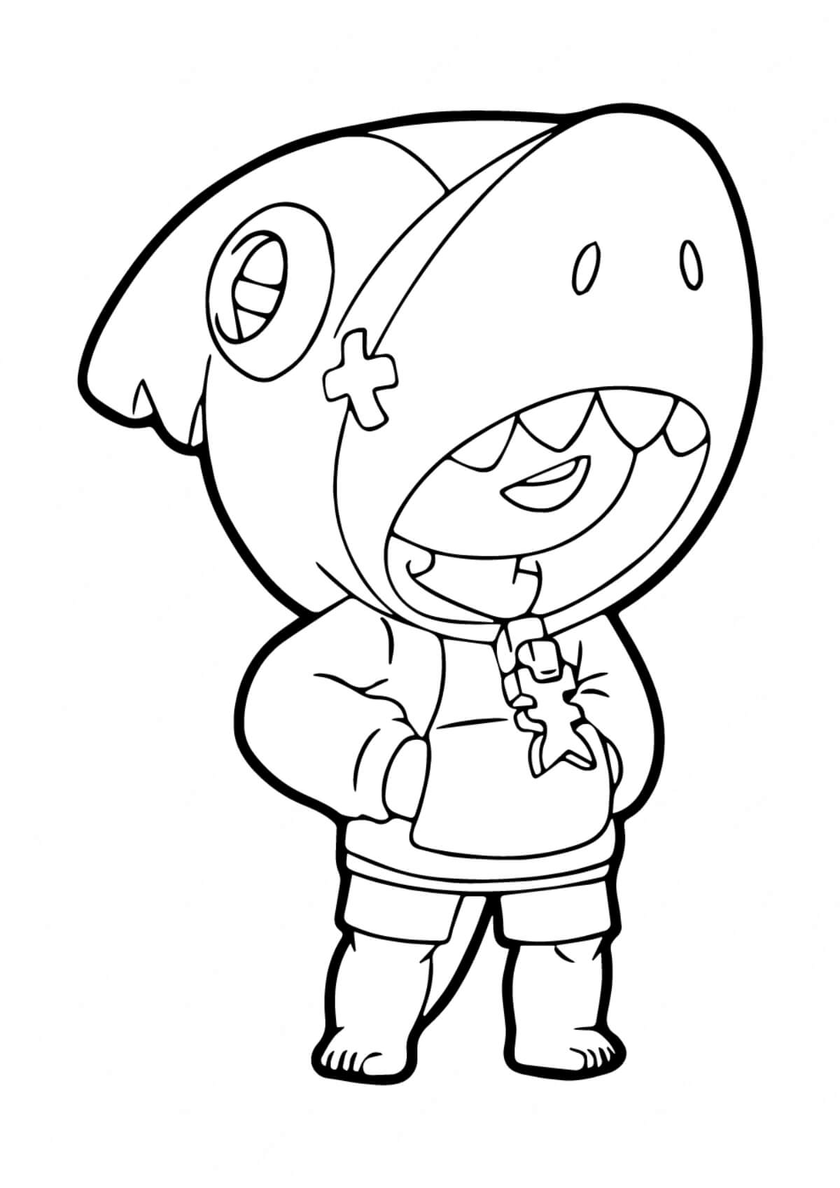 Brawl Stars Leon hiu