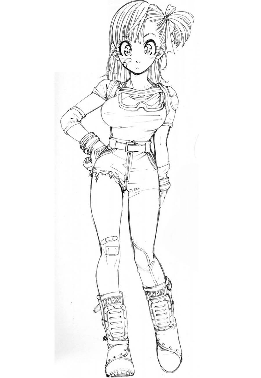 Bulma Dalam Anime Dragon Ball