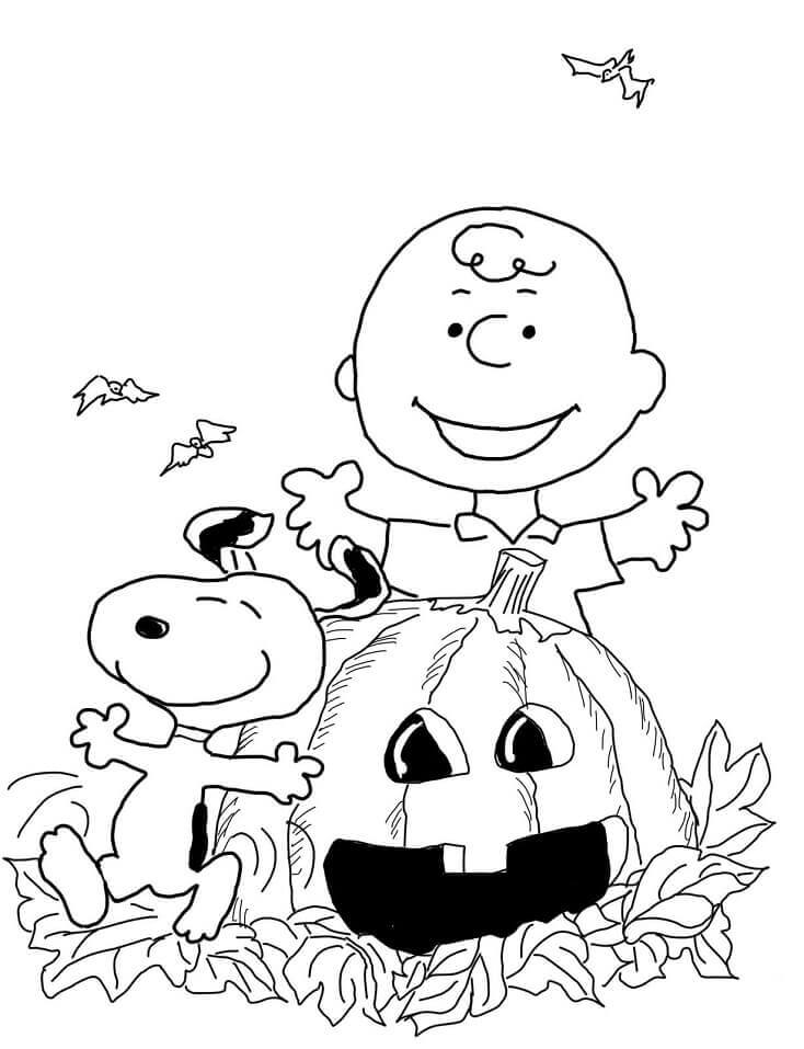 Selamat Charlie Brown dan Anjing di Halloween