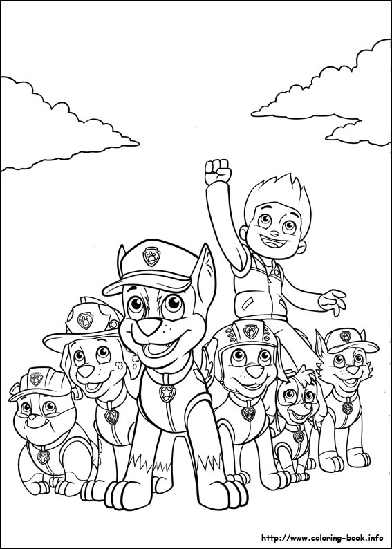Dasar Semua karakter Paw Patrol