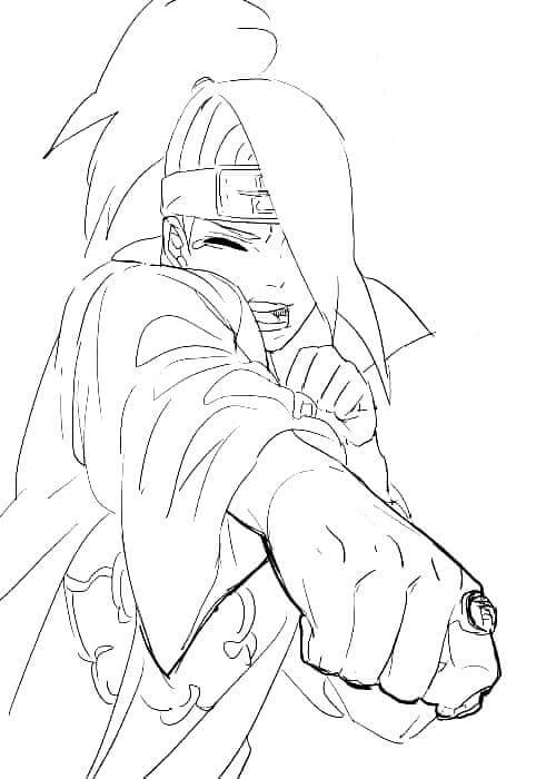 Deidara Menangis