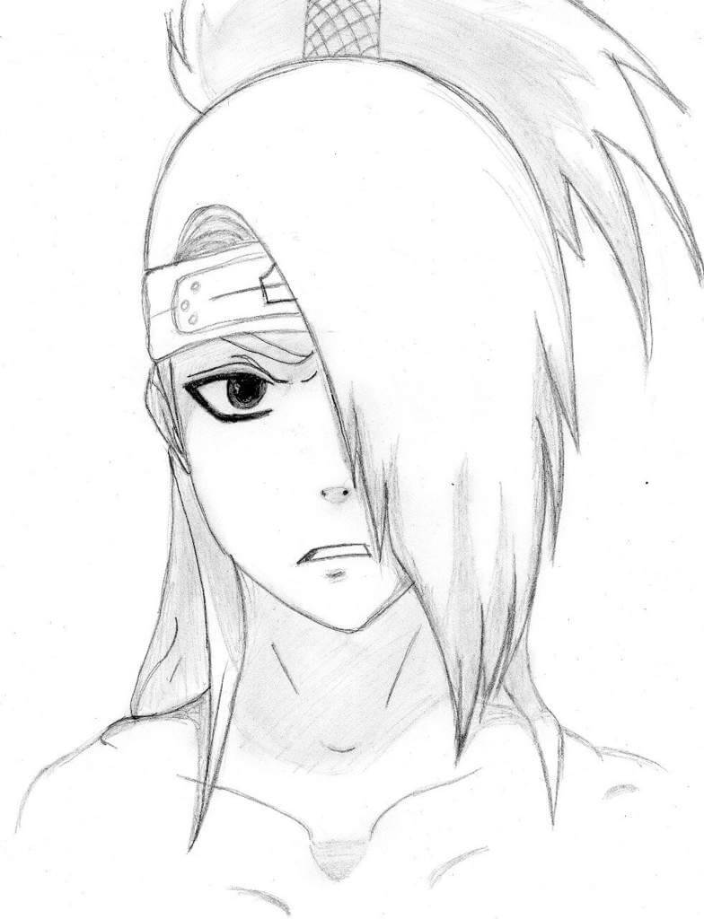 Menggambar Deidara