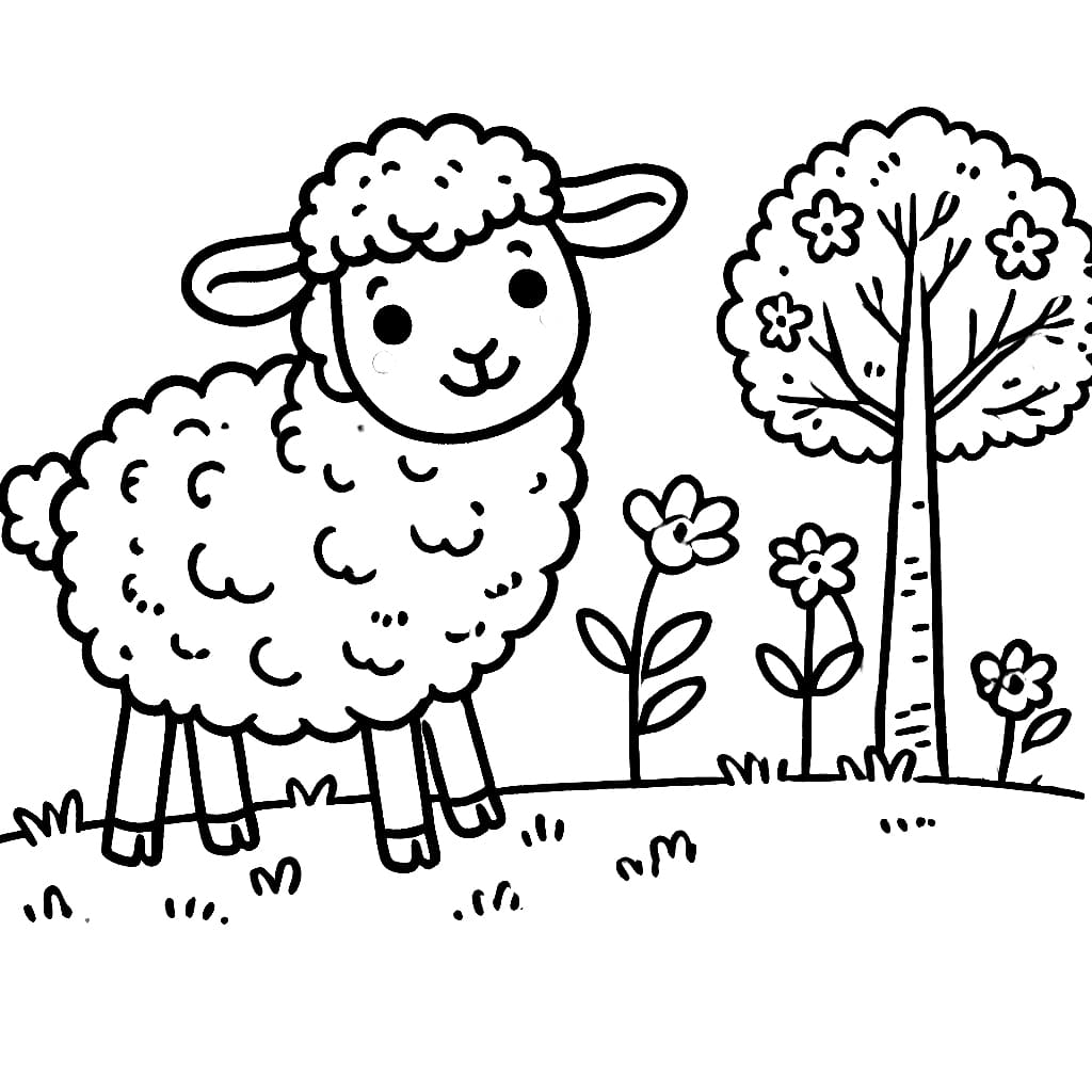 Domba dan Pohon Besar