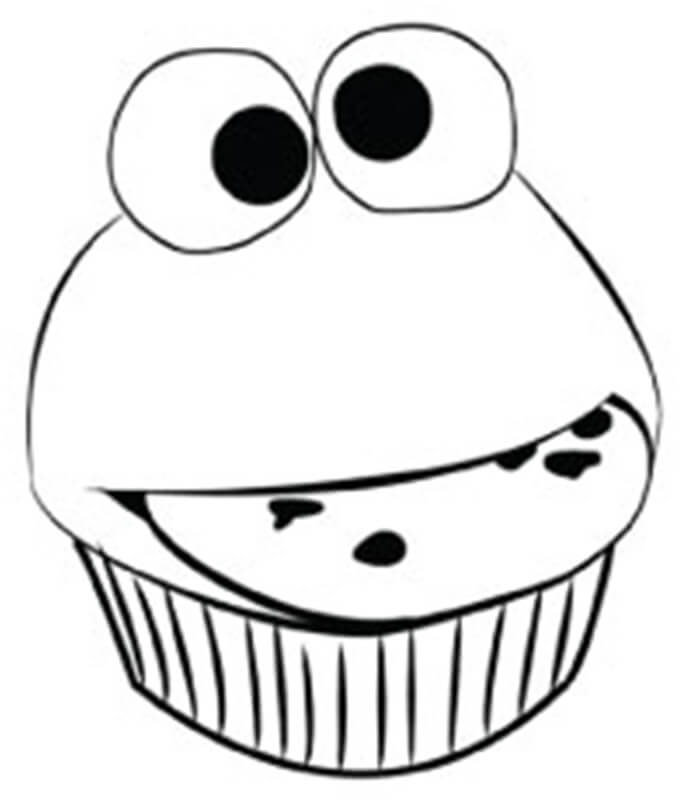 Katak di Cupcake