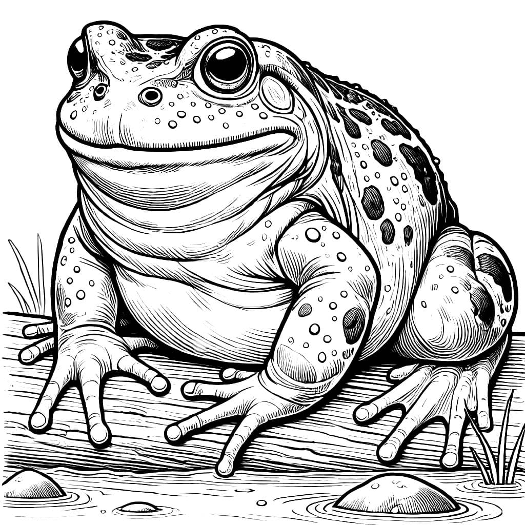 Gambar Kodok banteng Amerika