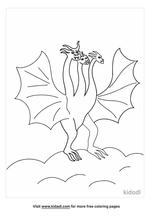 Gambar Raja Ghidorah