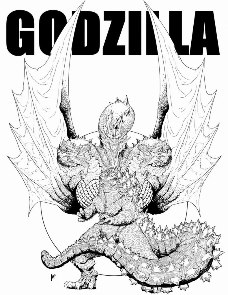 Godzilla Vs Raja Ghidorah