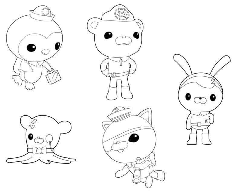 Karakter Utama Octonauts