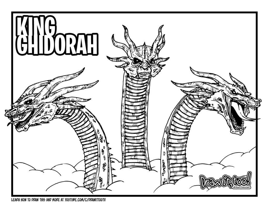 Kepala Raja Ghidorah