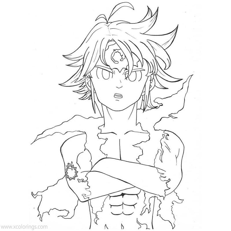 Keren Meliodas Marah