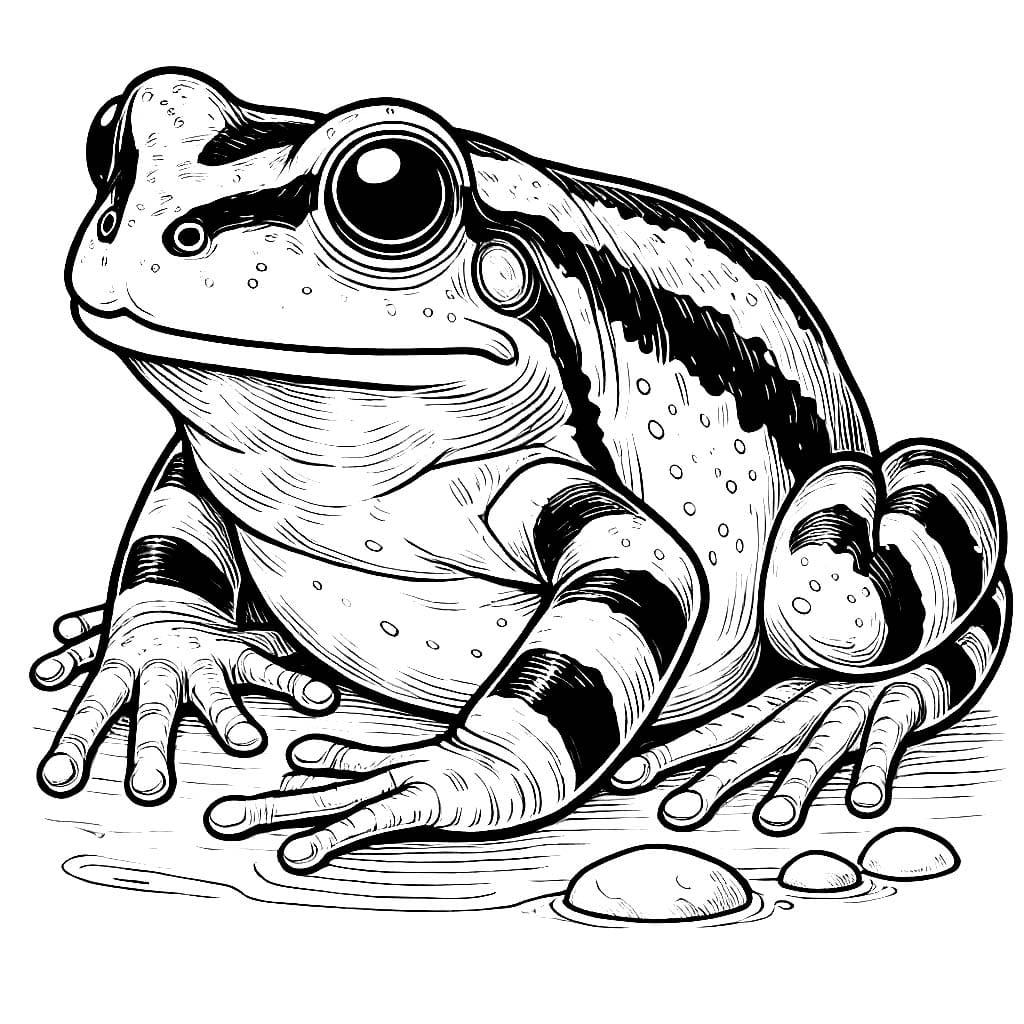 Kodok banteng bergaris