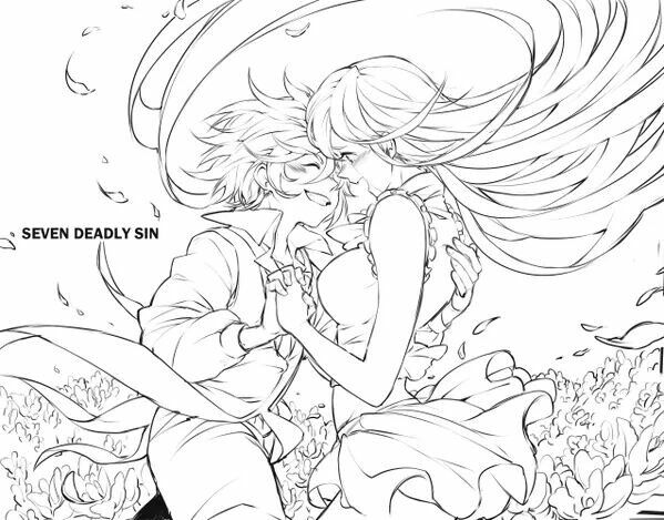 Meliodas dan Elizabeth