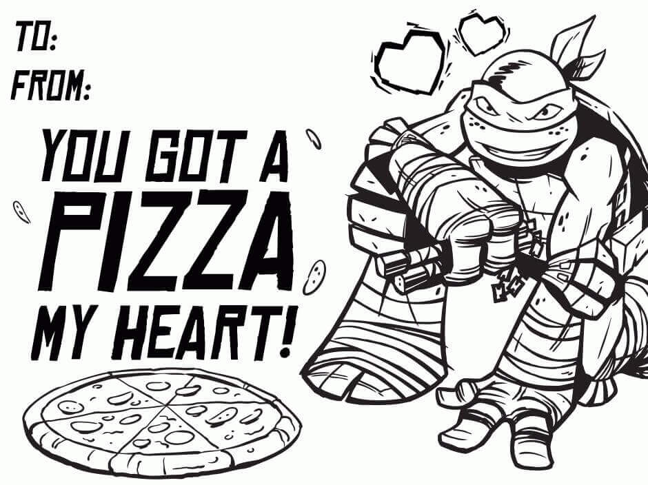 Michelangelo dan Pizza