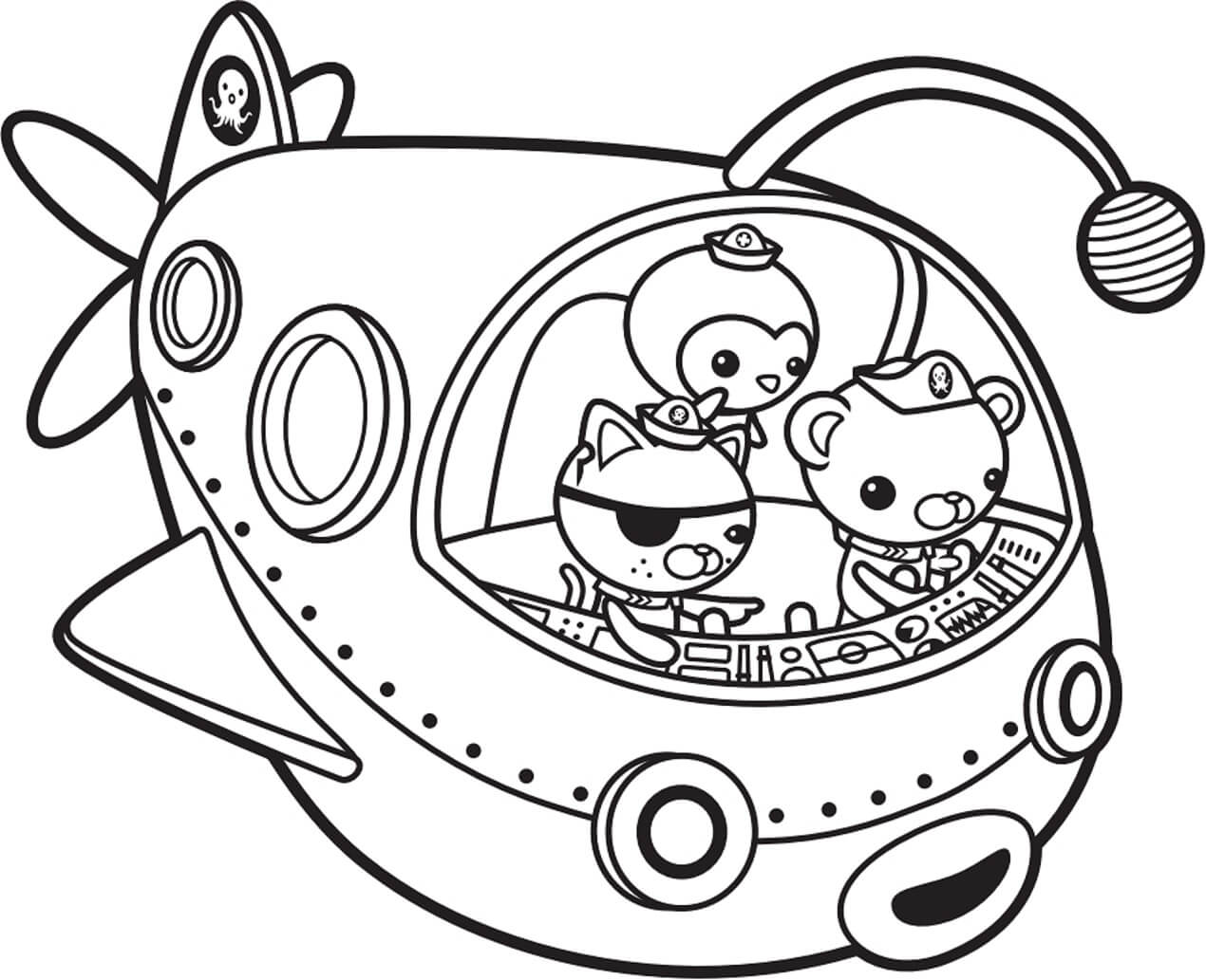 Octonauts Kapal Selam