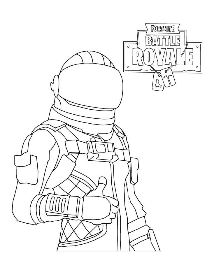 Pengembara Gelap di Fortnite Royale Battle