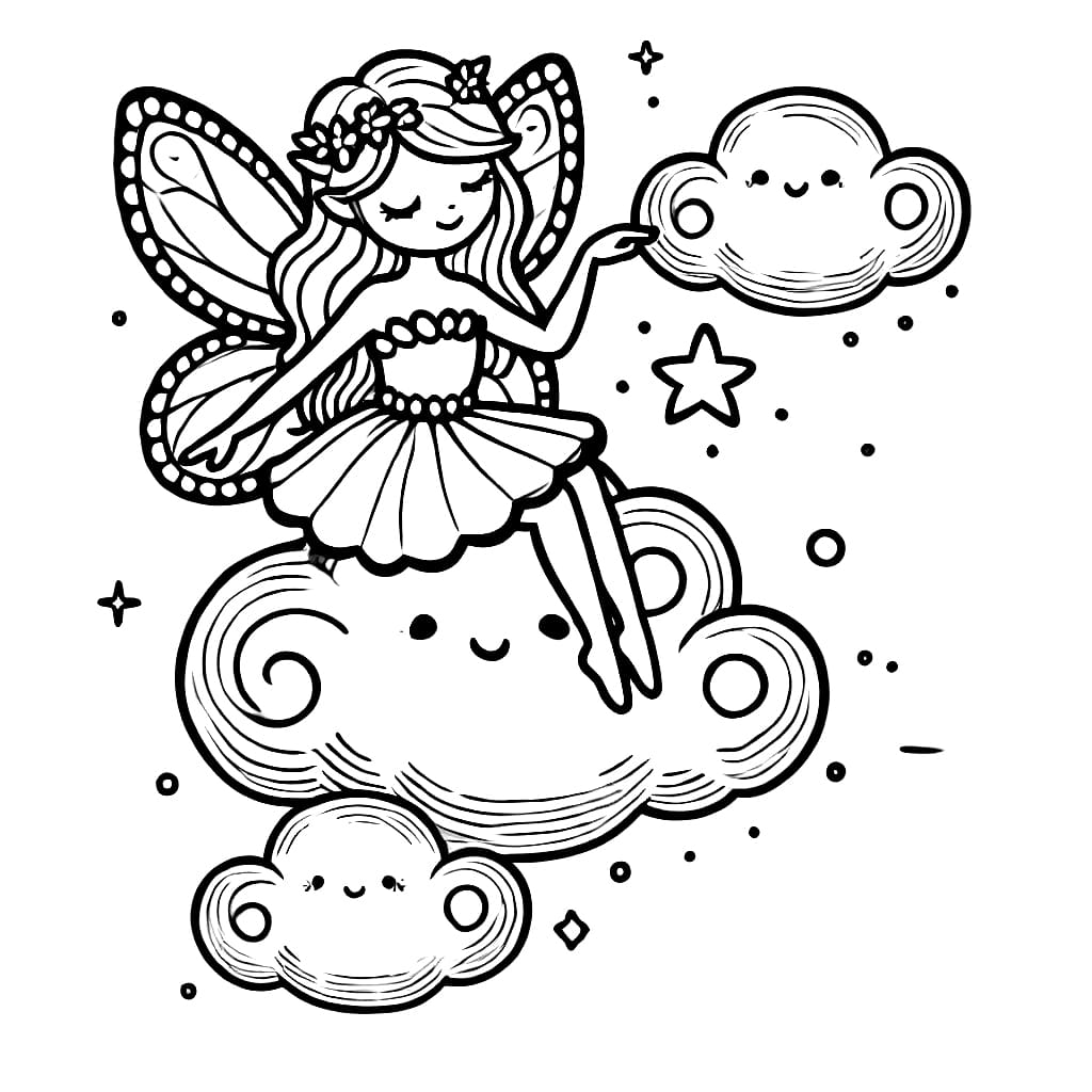 Peri Kecil di atas awan