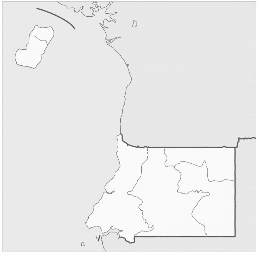 Peta Guinea Khatulistiwa