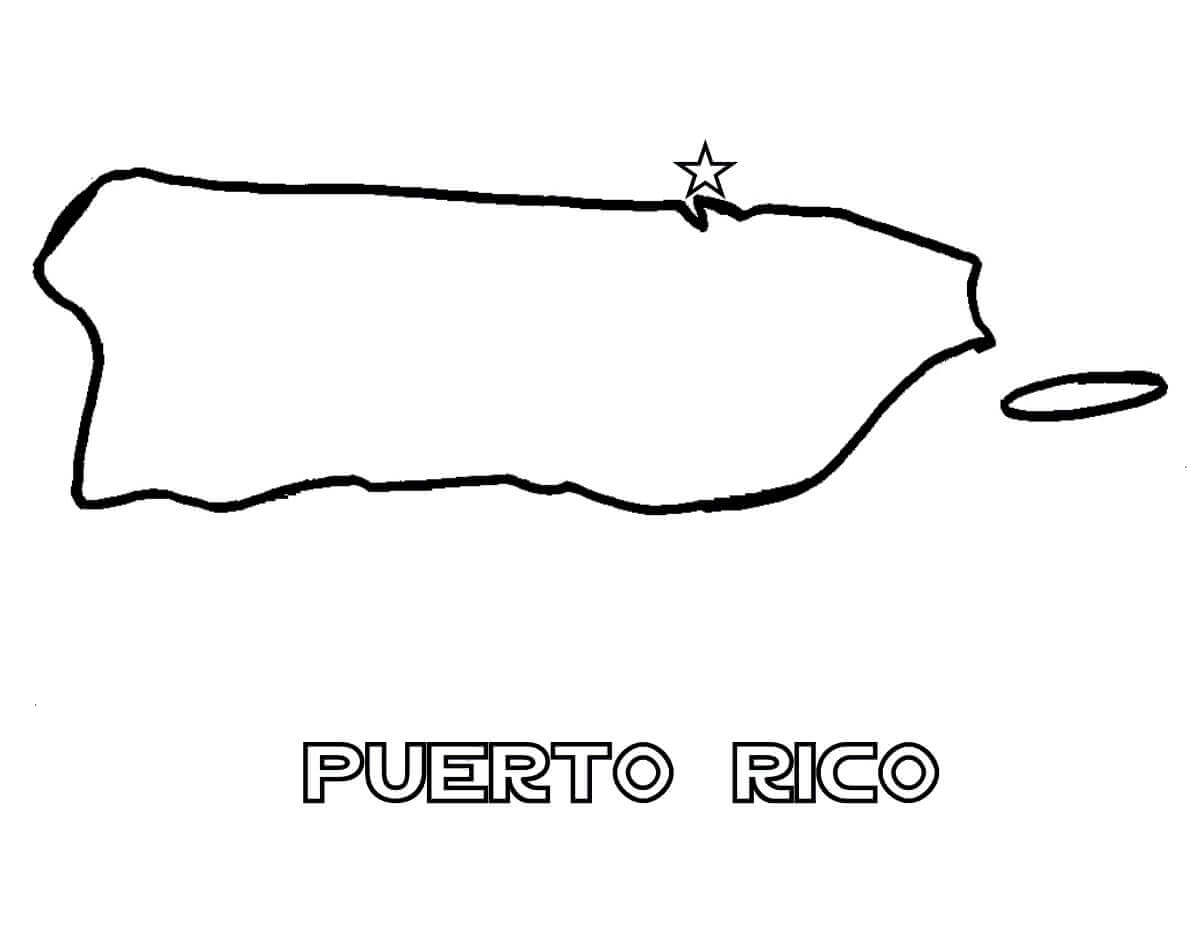 Peta Puerto Rico