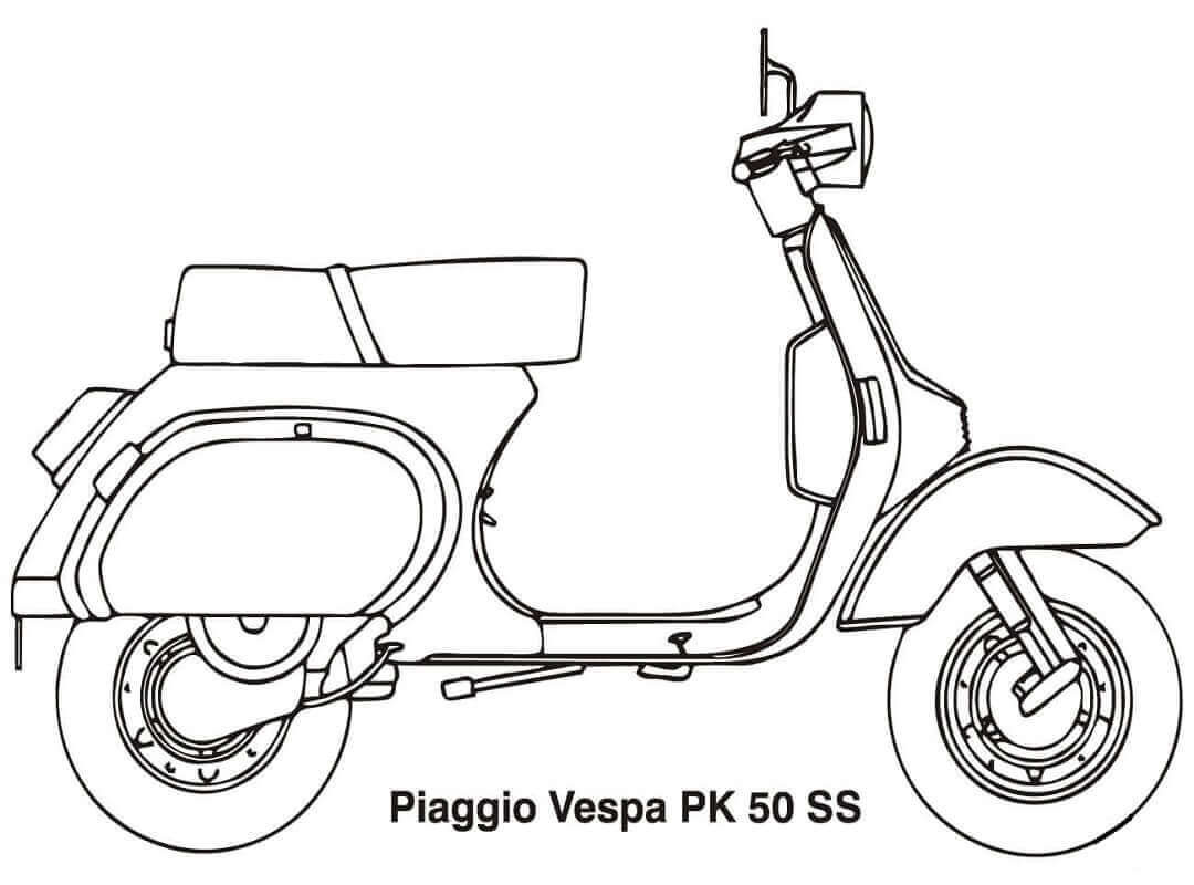 Piaggio Vespa Scooter