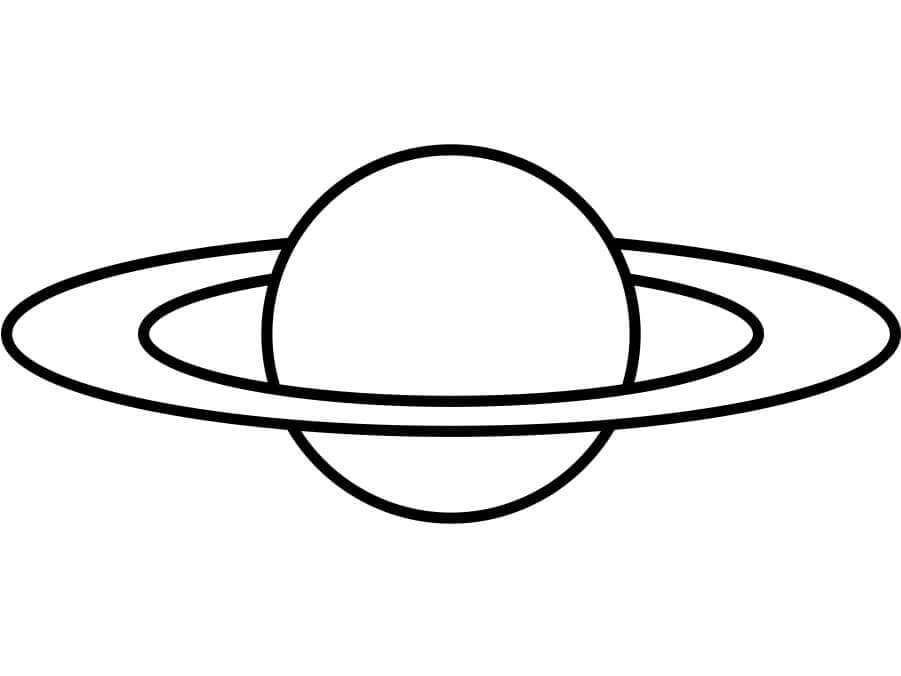 Planet Saturnus yang Sempurna