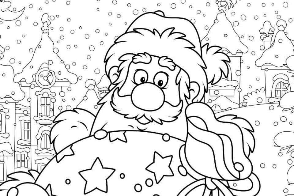 Potret Sinterklas di Hari Natal