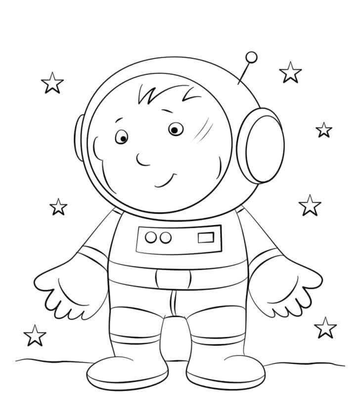 Anak Astronot Tersenyum