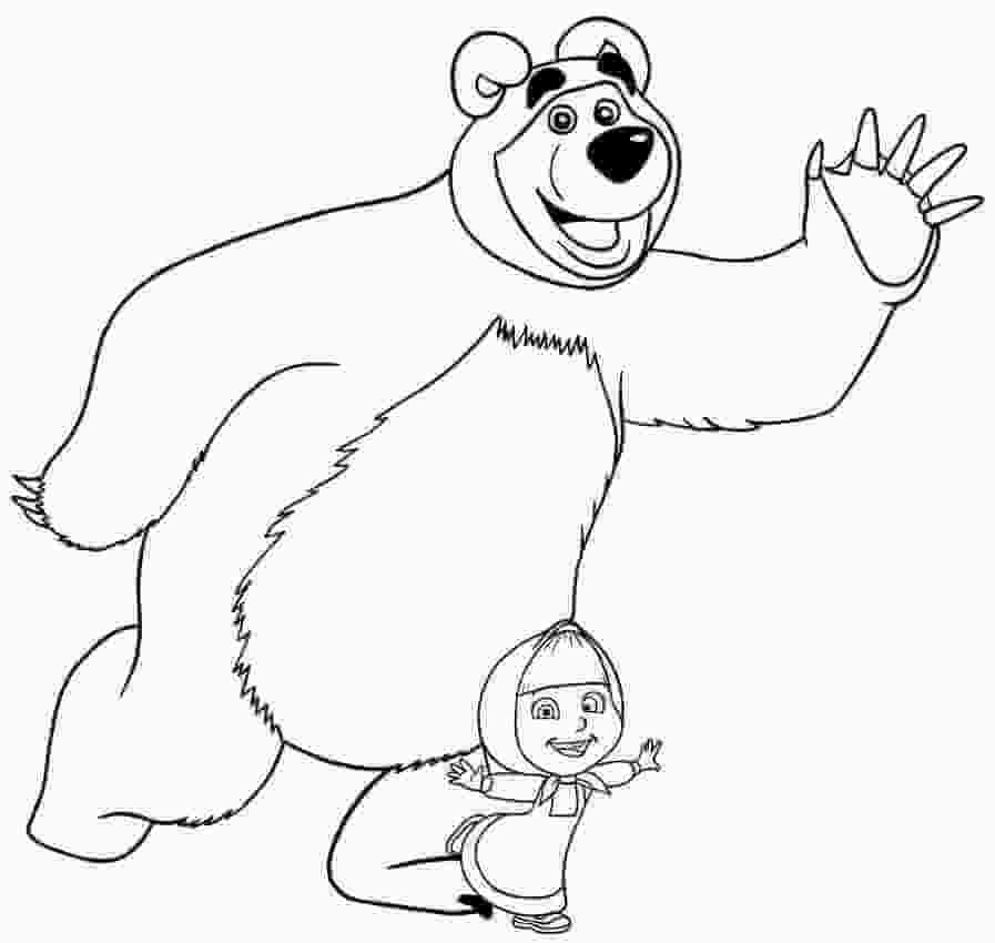 Tarian Beruang dan Masha