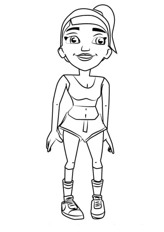 Tasha dari Subway Surfers