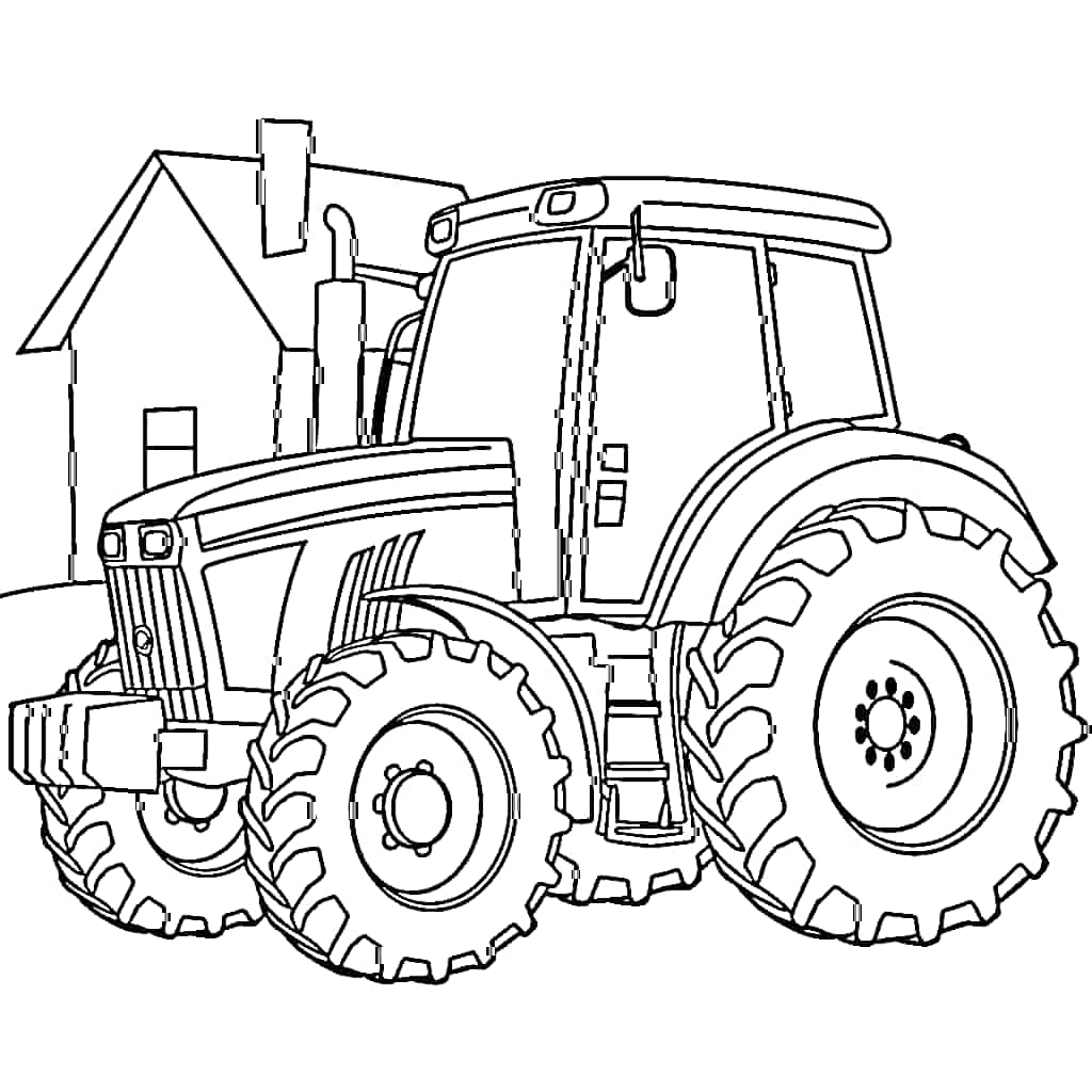Traktor dan rumah