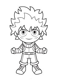 Chibi Deku Tersenyum