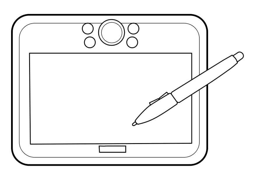 Tablet Dengan Pensil