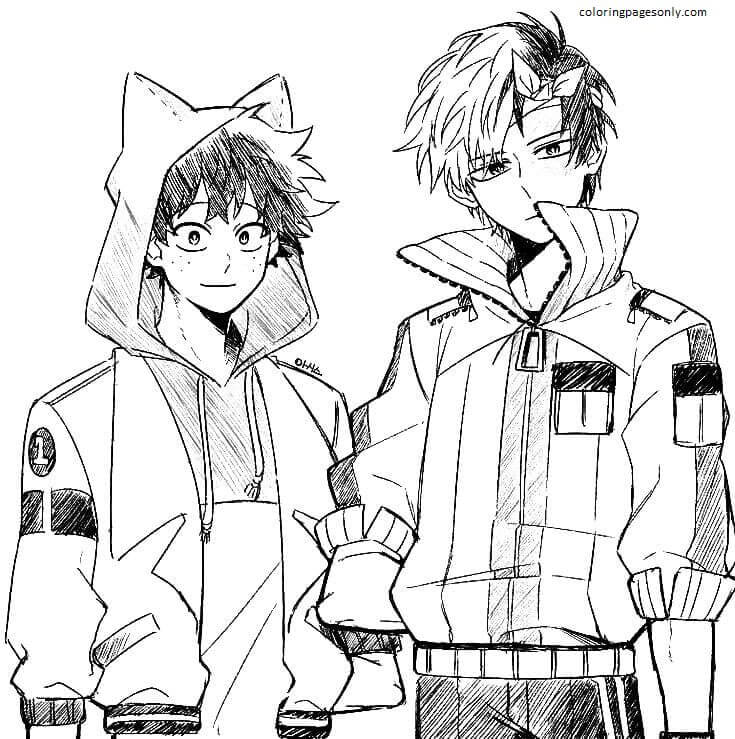 Todoroki dan Deku