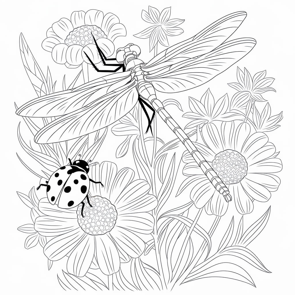 Cetak garis besar Serangga