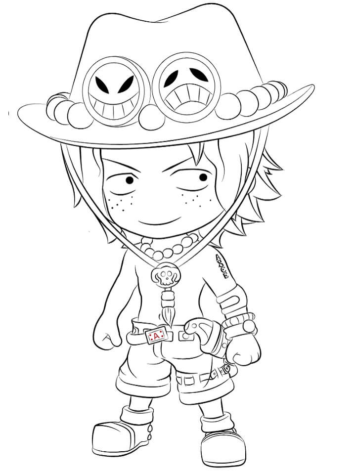 Chibi Ace Tersenyum