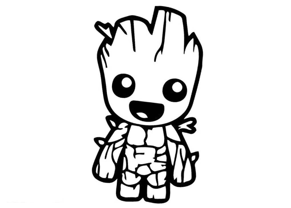 Chibi Groot Lucu