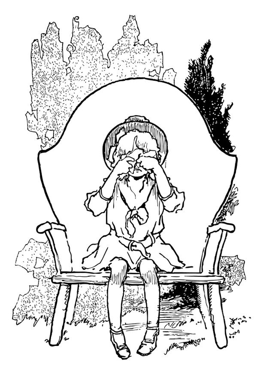 Gadis Menangis Duduk