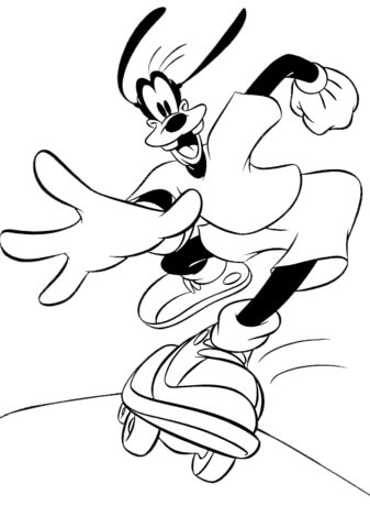 Goofy Bermain Skateboard