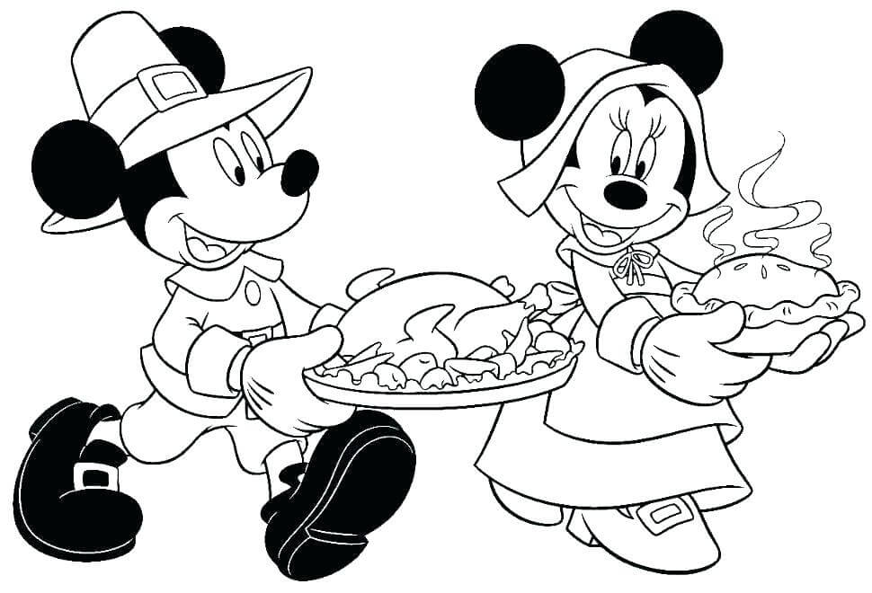 Hari Thanksgiving Bersama Mickey dan Minnie