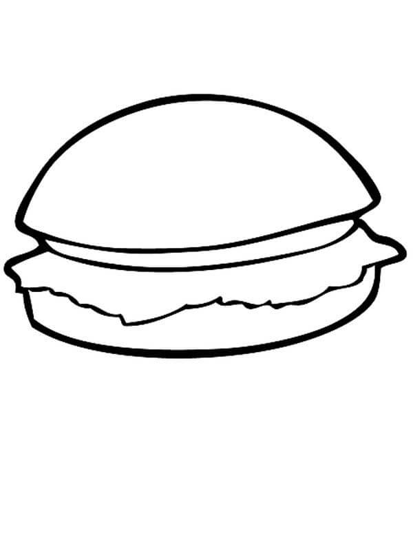 Junk makanan Hamburger